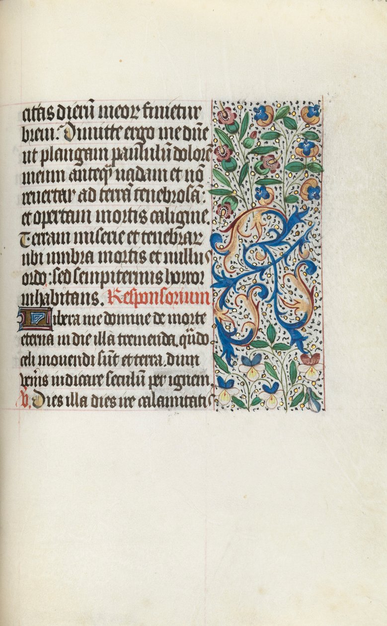 Timebog Brug af Rouen: fol. 133r, ca. 1470. af Master of the Geneva Latini