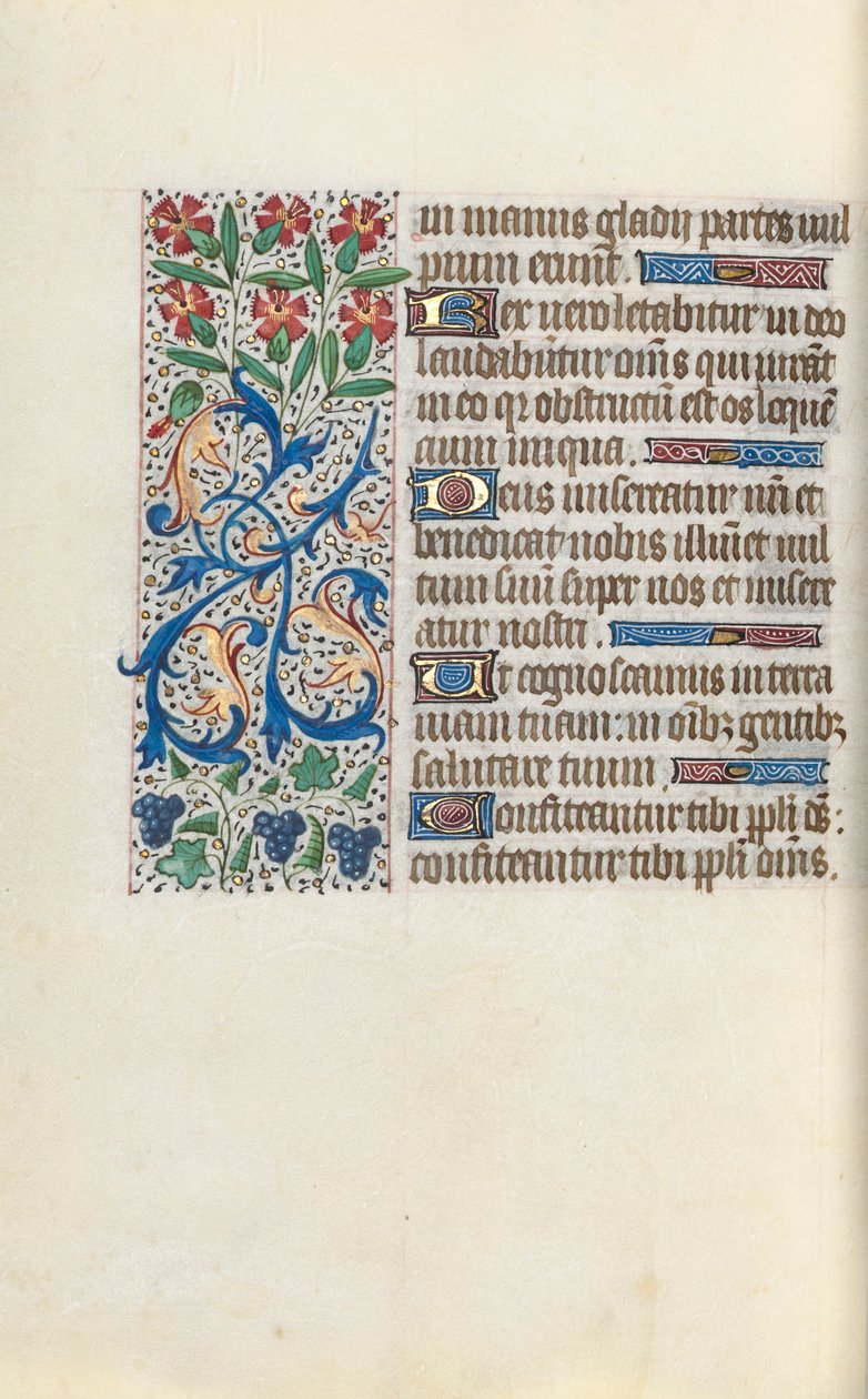 Timebog Brug af Rouen: fol. 138v, ca. 1470. af Master of the Geneva Latini
