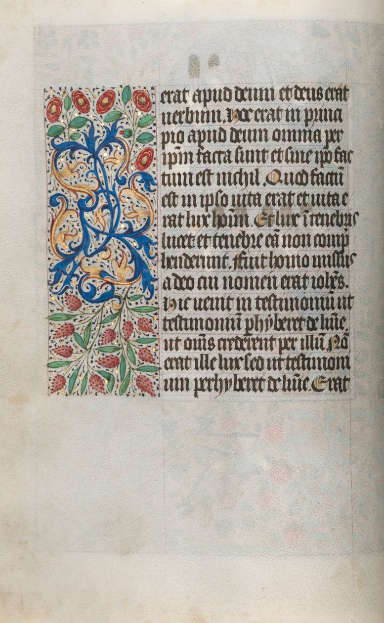 Timebog Brug af Rouen: fol. 13v, c. 1470. af Master of the Geneva Latini