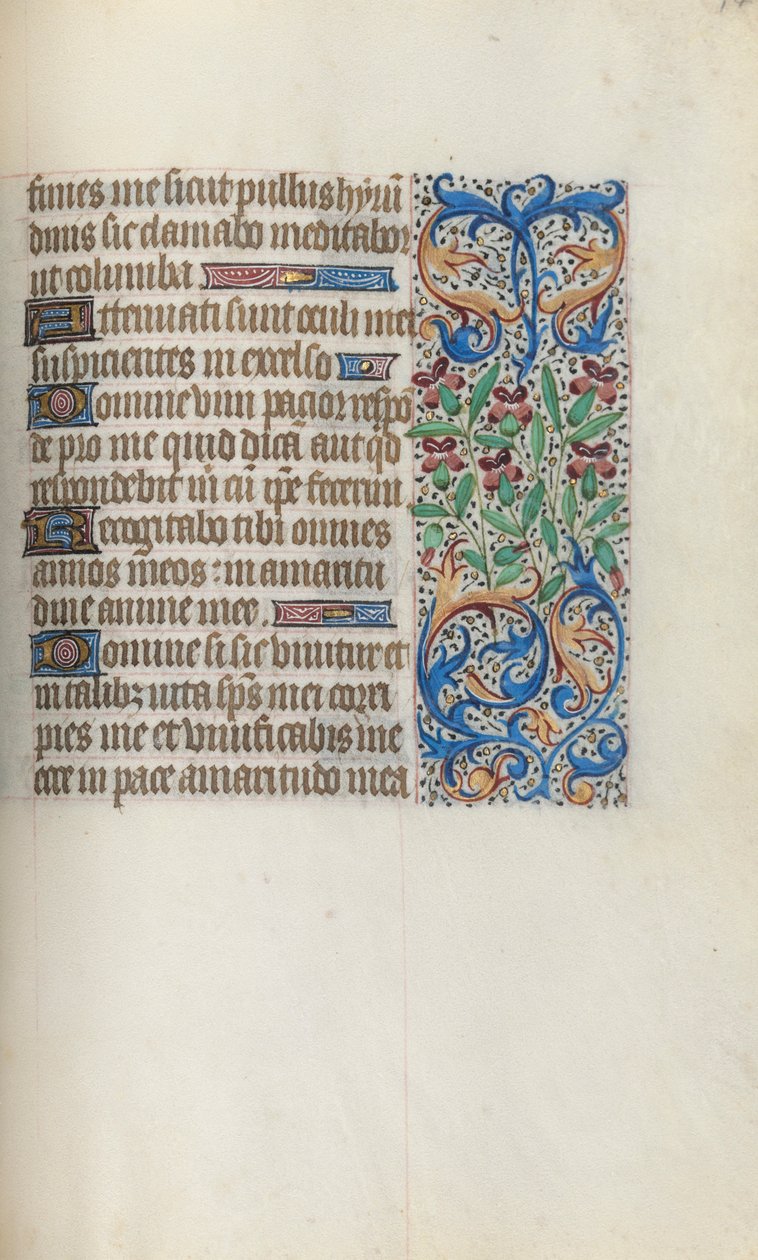 Timebog Brug af Rouen: fol. 140r, ca. 1470. af Master of the Geneva Latini