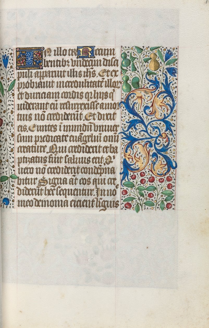 Timebog Brug af Rouen: fol. 18r, c. 1470. af Master of the Geneva Latini