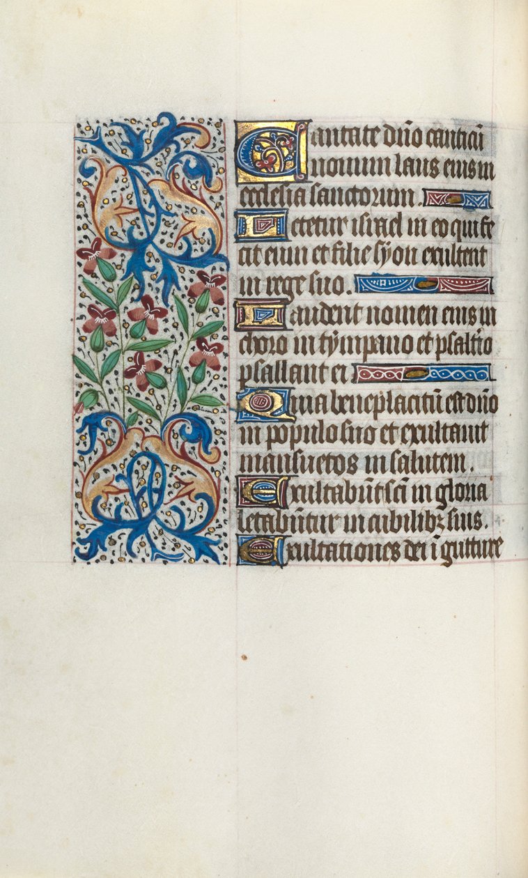 Timebog Brug af Rouen: fol. 45v, ca. 1470. af Master of the Geneva Latini