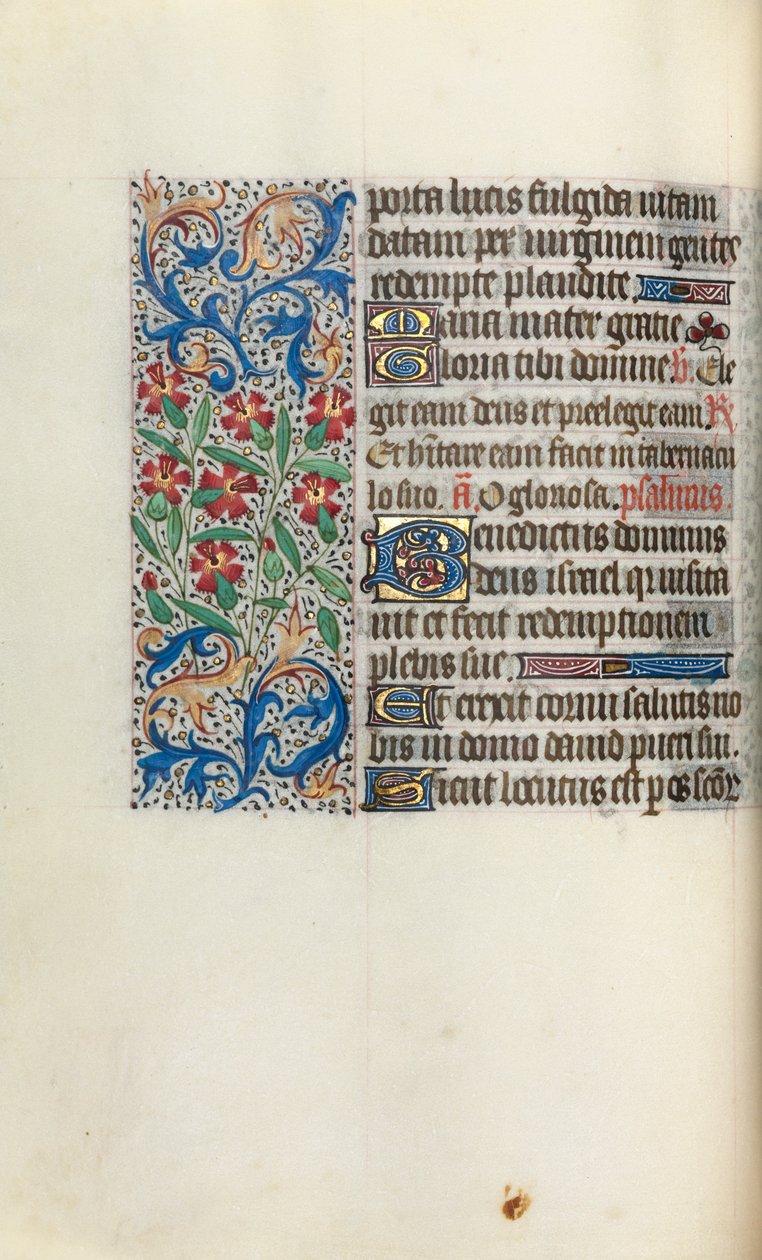 Timebog Brug af Rouen: fol. 47v, ca. 1470. af Master of the Geneva Latini