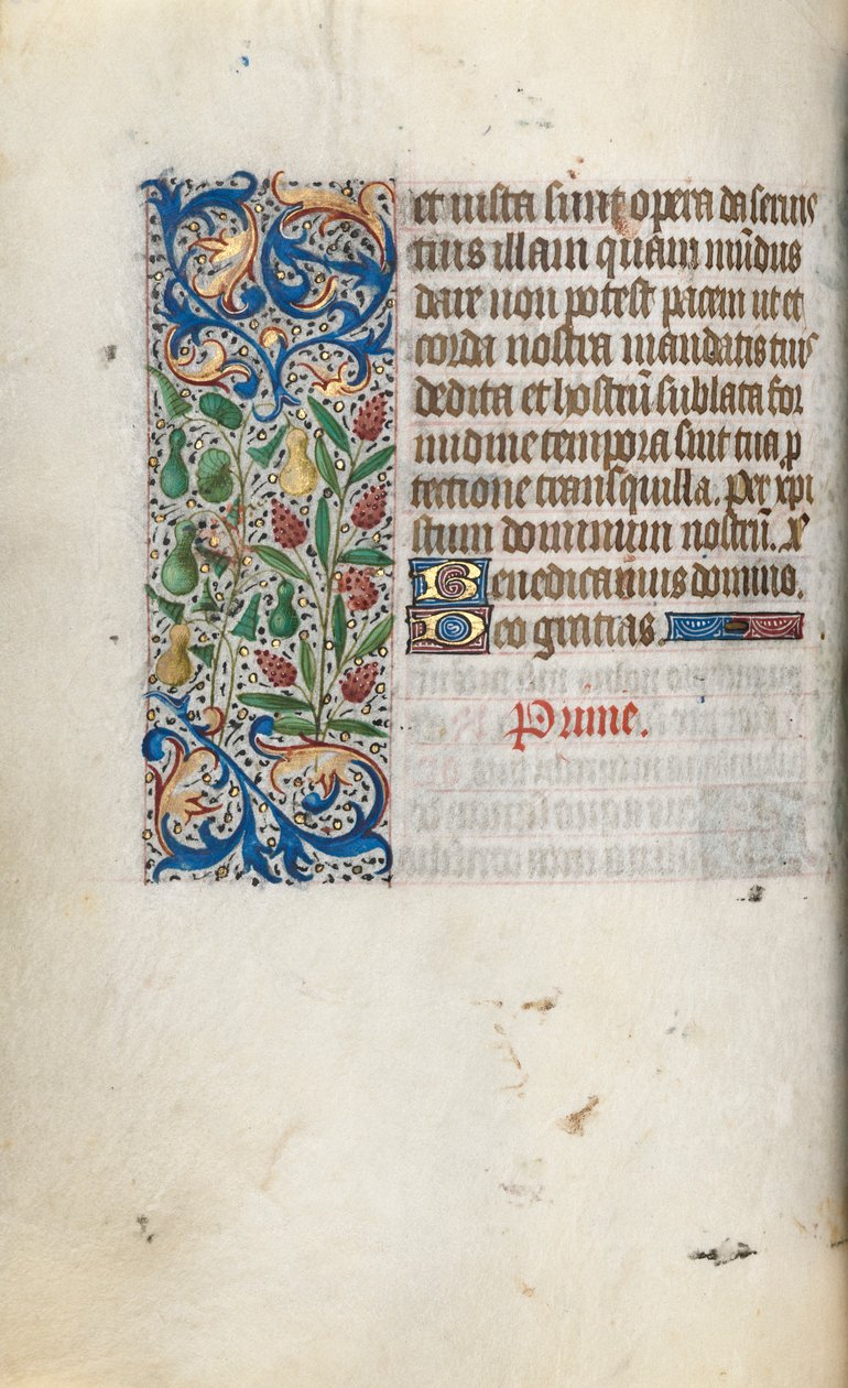 Timebog Brug af Rouen: fol. 55v, ca. 1470. af Master of the Geneva Latini