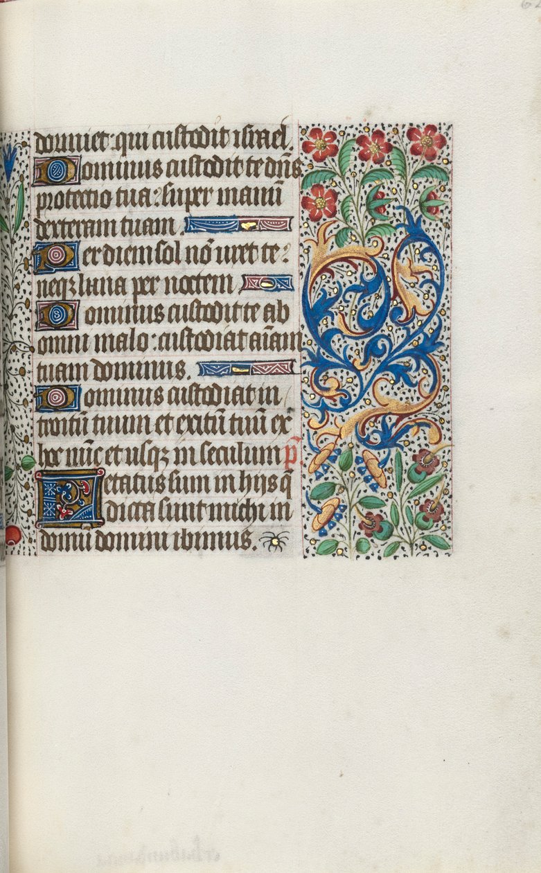 Timebog Brug af Rouen: fol. 62r, ca. 1470. af Master of the Geneva Latini