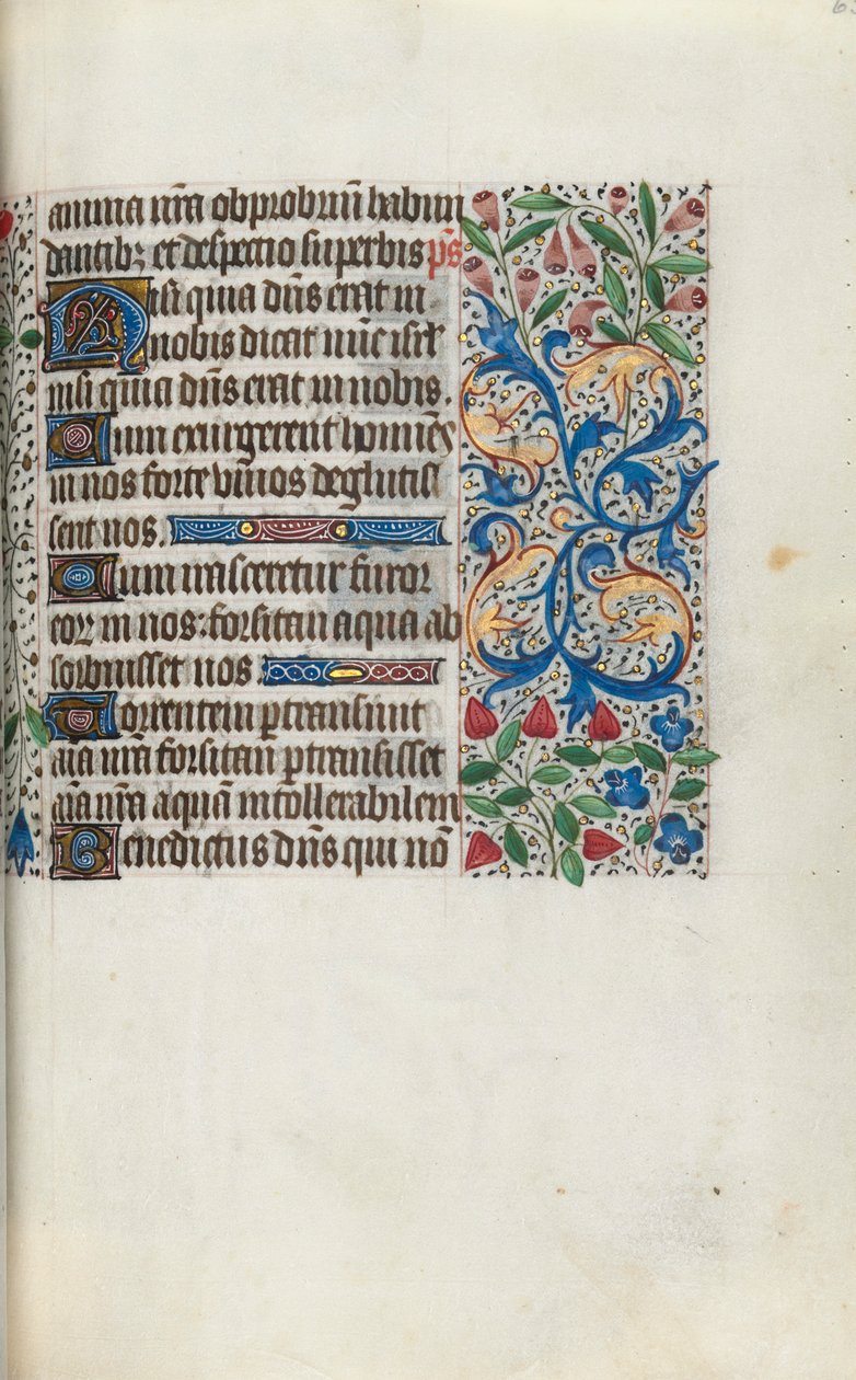 Timebog Brug af Rouen: fol. 65r, ca. 1470. af Master of the Geneva Latini