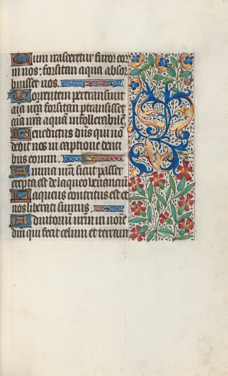 Timebog Brug af Rouen: fol. 71r, ca. 1470. af Master of the Geneva Latini