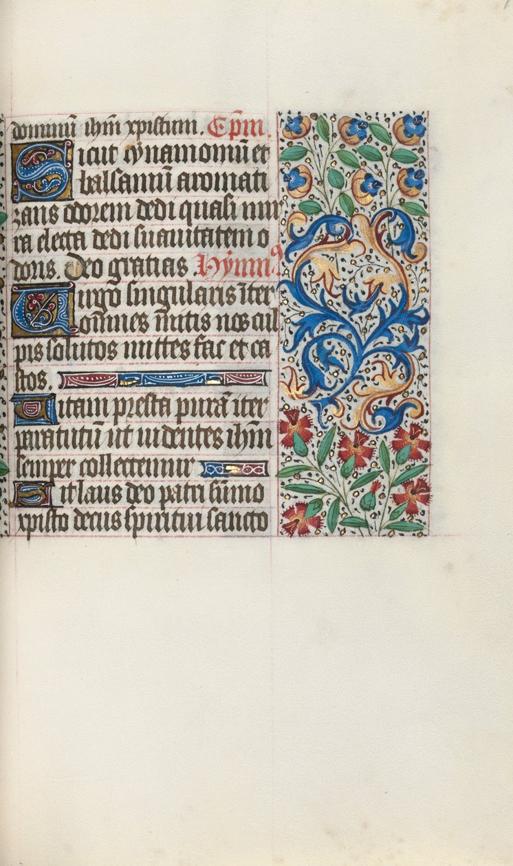 Timebog Brug af Rouen: fol. 78r, ca. 1470. af Master of the Geneva Latini