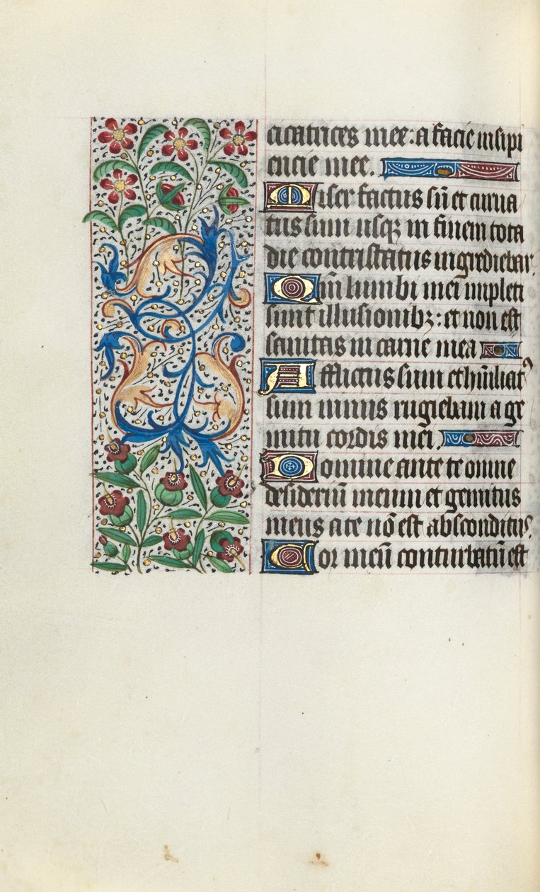 Timebog Brug af Rouen: fol. 83v, ca. 1470. af Master of the Geneva Latini