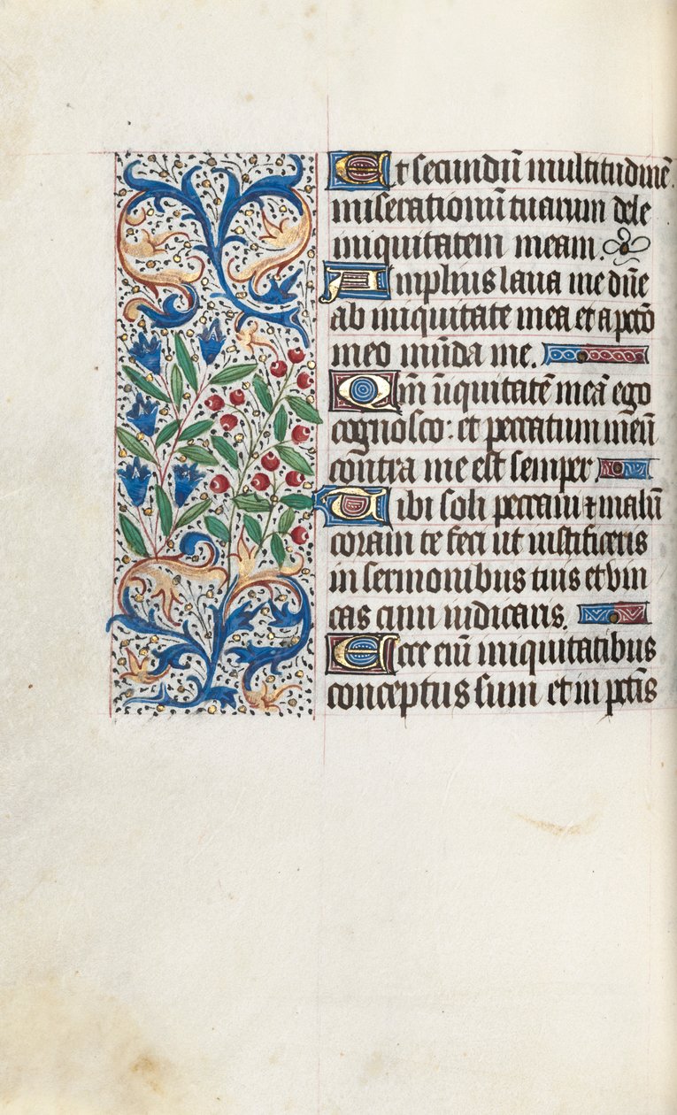 Timebog Brug af Rouen: fol. 85v, ca. 1470. af Master of the Geneva Latini