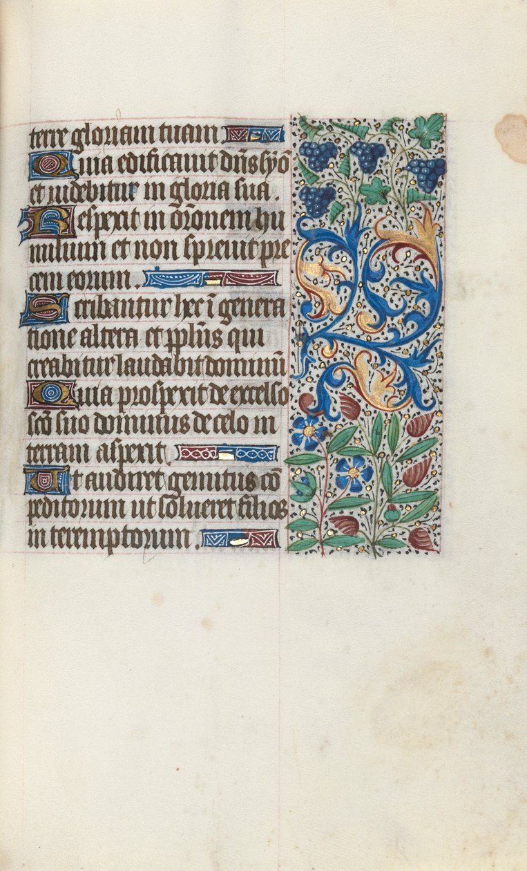 Timebog Brug af Rouen: fol. 89r, ca. 1470. af Master of the Geneva Latini