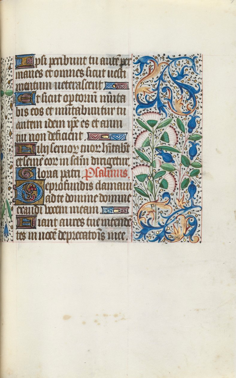 Timebog Brug af Rouen: fol. 90r, ca. 1470. af Master of the Geneva Latini