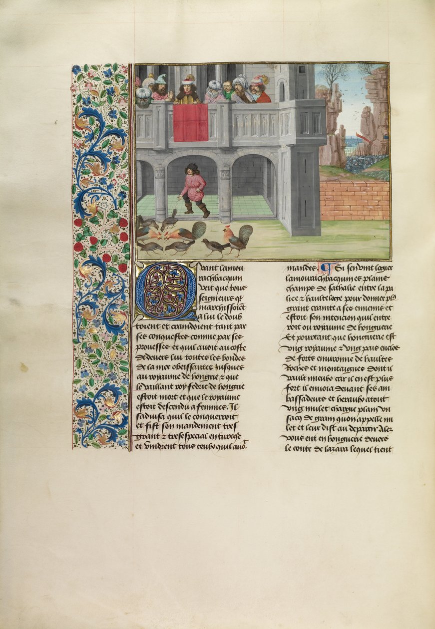 Lignelsen om høns og korn af Master of the Getty Froissart