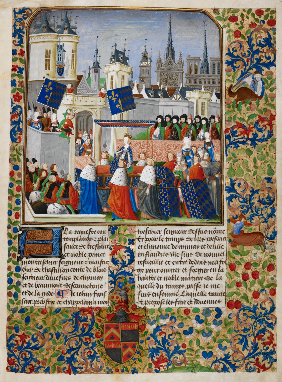 Isabeau of Bavaria, illustration fra 