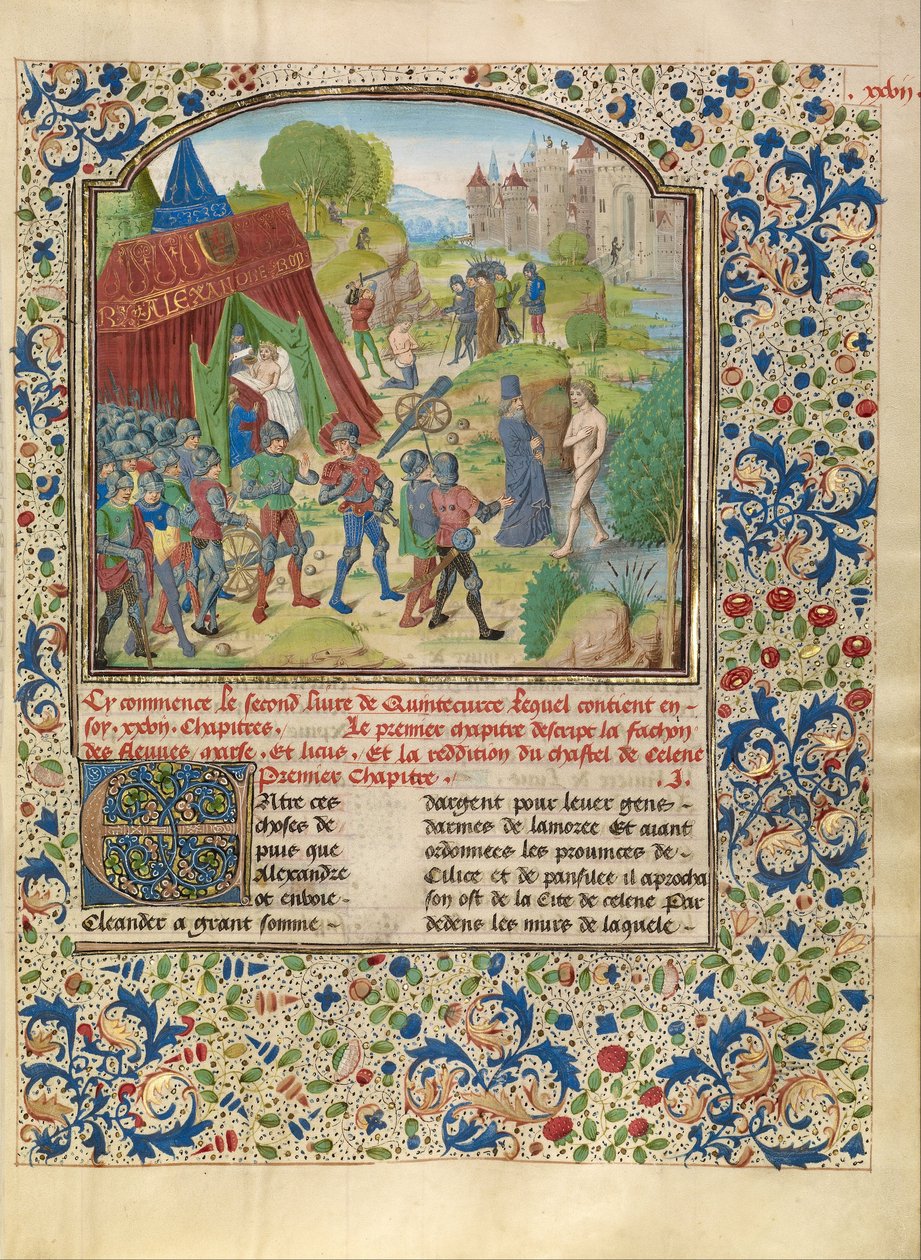 Alexanders sygdom ved Cydnus-floden og Sisinnes