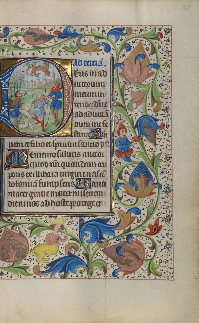 Indledende D: Bebudelsen til hyrderne af Master of the Lee Hours