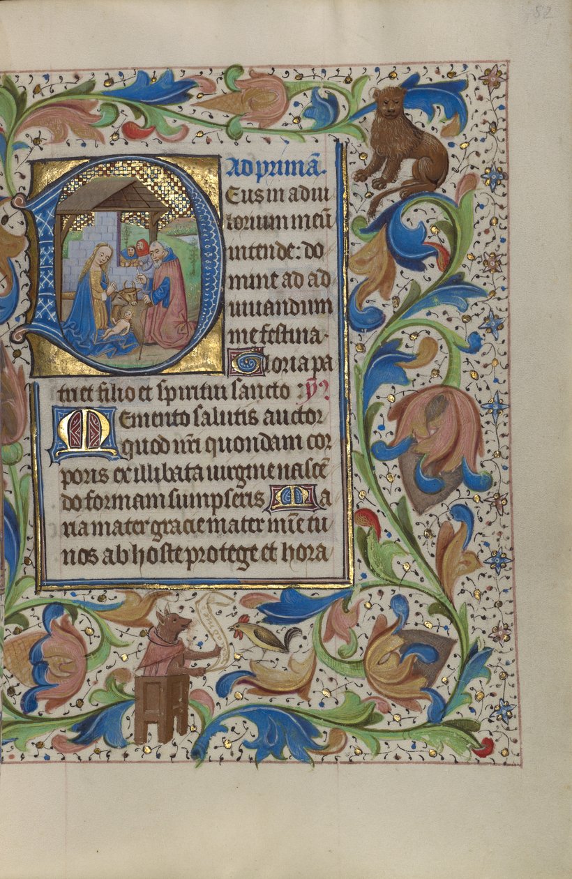 Indledende D: Fødselskirken af Master of the Lee Hours