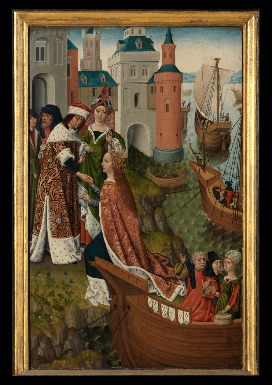 Panel fra Legenden om St. Ursula af Master of the Legend of St. Ursula