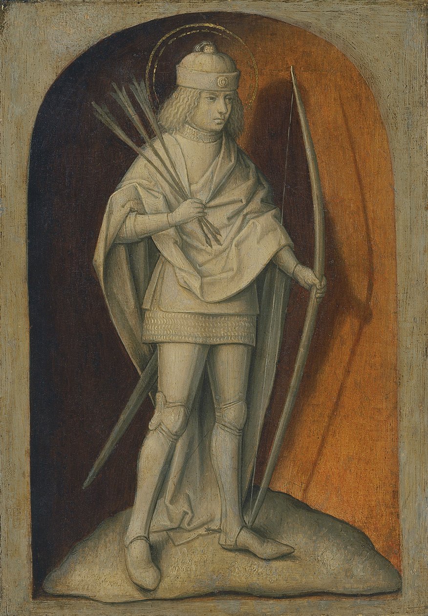 Sankt Sebastian af Master of the Magdalen Legend