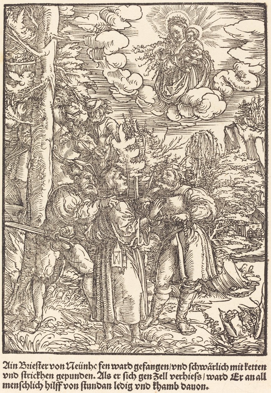 Ain Briester von Neunhe... af Master of the Miracles of Mariazell