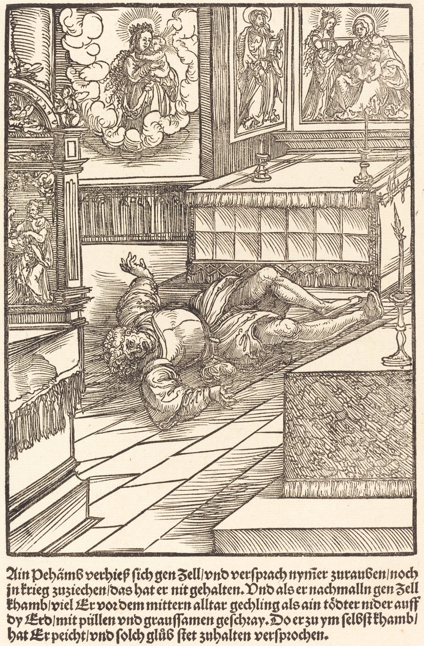 Ain Pehamss lover at Zell ... af Master of the Miracles of Mariazell