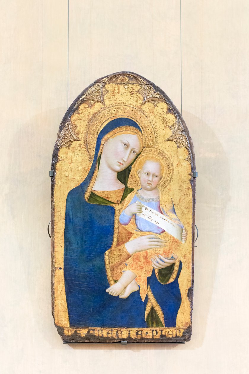 Madonna og barn, første halvdel af det 14. århundrede af Master of the Palazzo Venezia Madonna