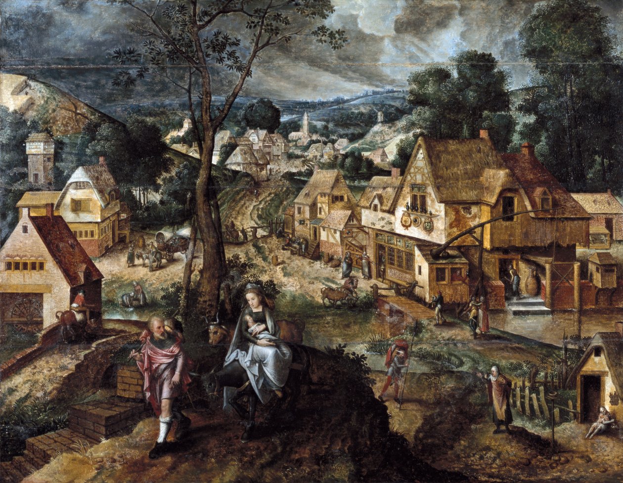 Flyvning til Egypten af Master of the Prodigal Son