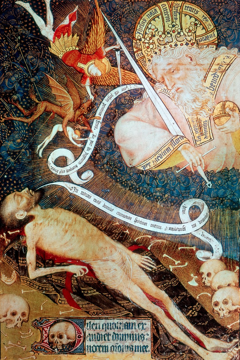 Dødsdommen, begyndelsen af det 15. århundrede af Master of the Rohan Hours