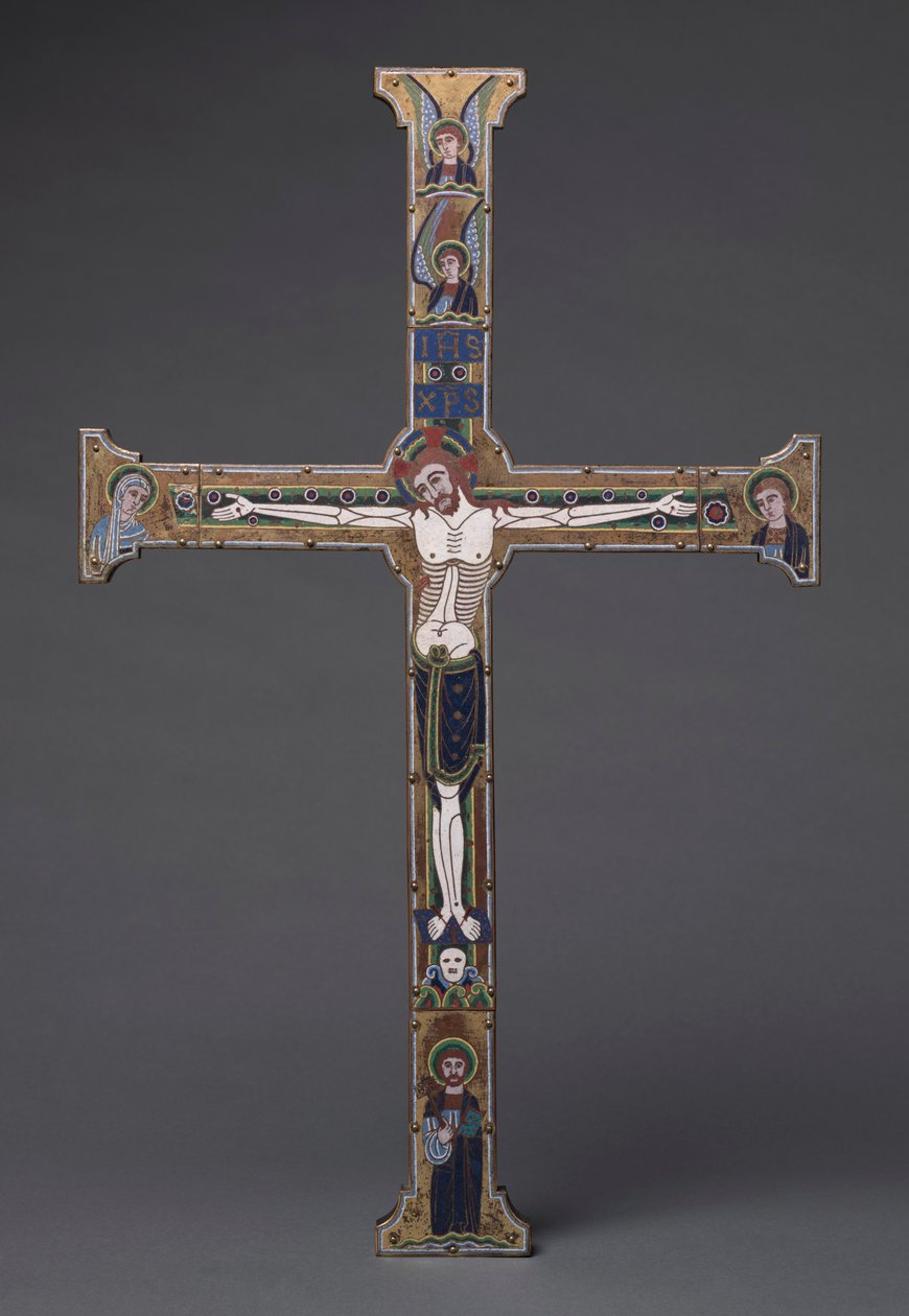 Spitzer-korset, ca. 1190. af Master of the Royal Plantagenet Workshop