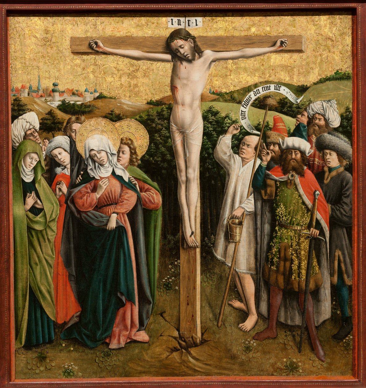 Altertavle med Kristi lidelseshistorie, ca. 1440
