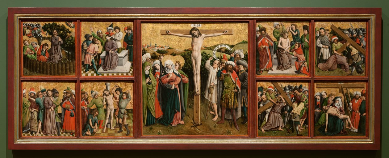 Altertavle med The Passion of Christ, ca. 1440