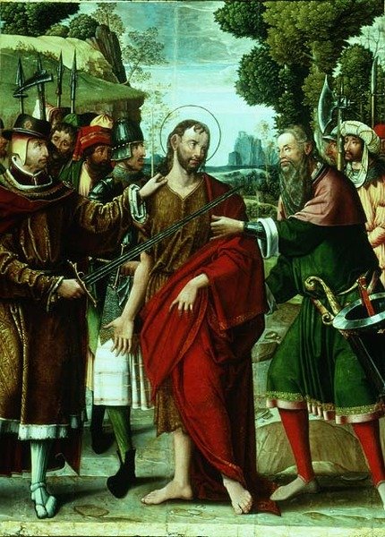 Arrestationen af Johannes Døberen (panel) af Master of the St. Johns Retable