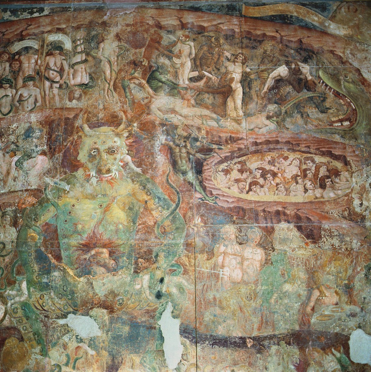 Helvede, 1360-70 af Master of the Triumph of Death