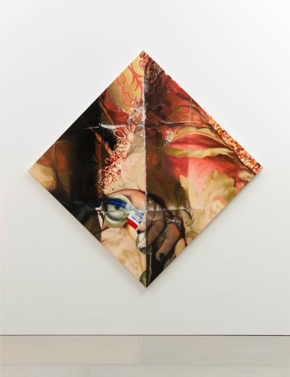 Forbudt frugt, 2012 (olie på lærred) af Mat Collishaw