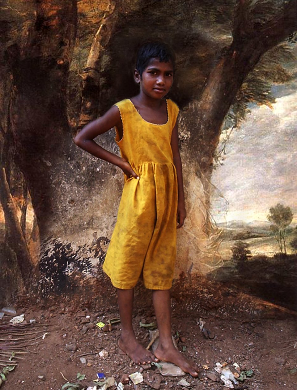 Idle Young 4, 2005 (C-type fotografisk print) af Mat Collishaw