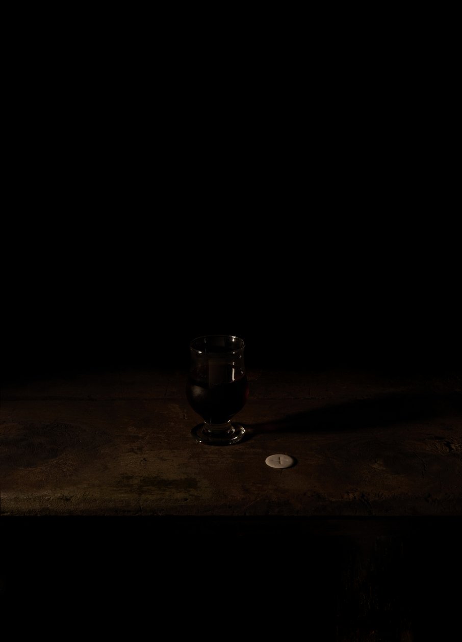 Sidste måltid på dødsgangen, Texas; Jonathan Nobles, 2011 (C-type fotografi) af Mat Collishaw