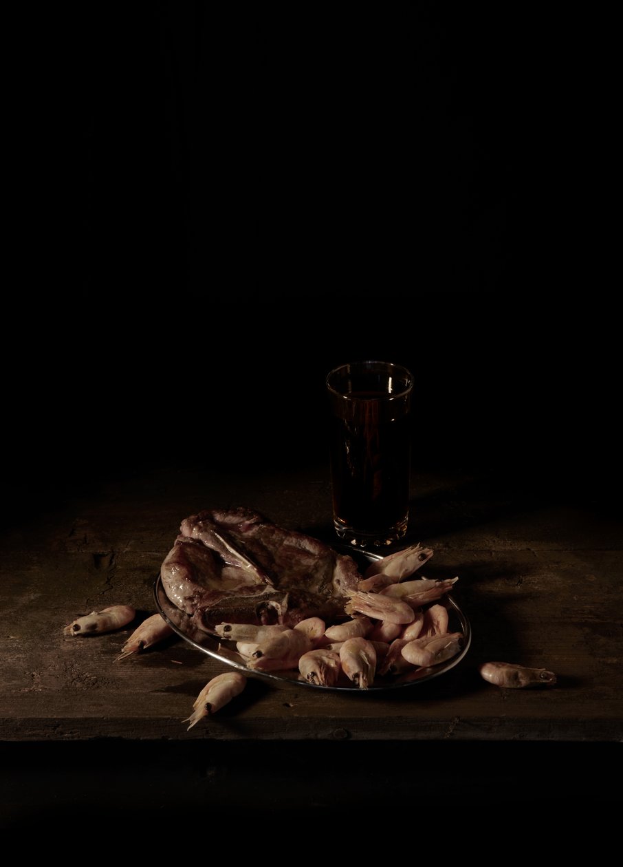 Sidste måltid på dødsgangen, Texas; Martin Vegas, 2011 (C-type fotografi) af Mat Collishaw
