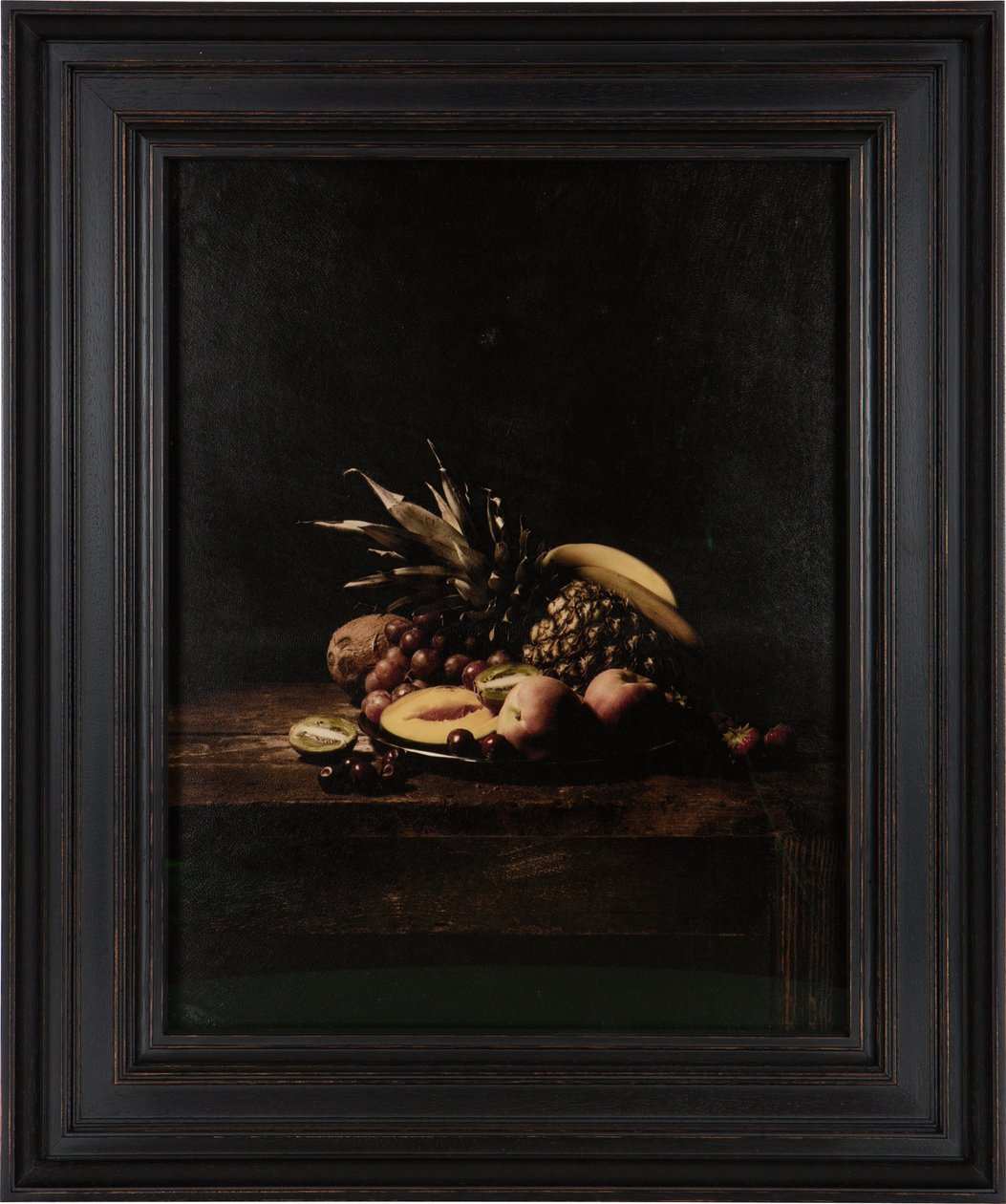 Last Meal on Death Row, Velma Barfield, 2012 (digitalt transfertryk på gedeskindspergament) af Mat Collishaw
