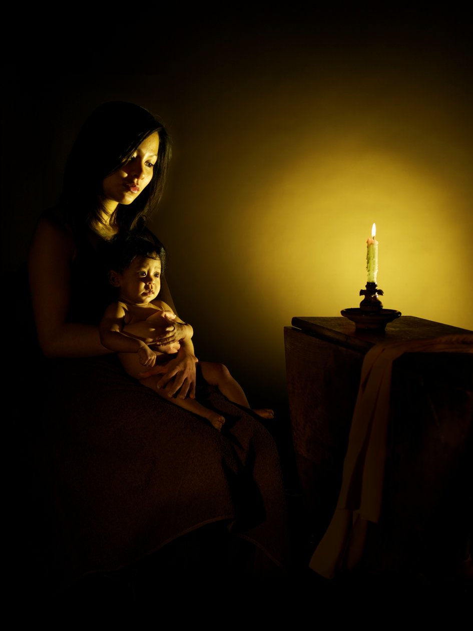 Single Nights 3, 2007 (C-type fotografi) af Mat Collishaw