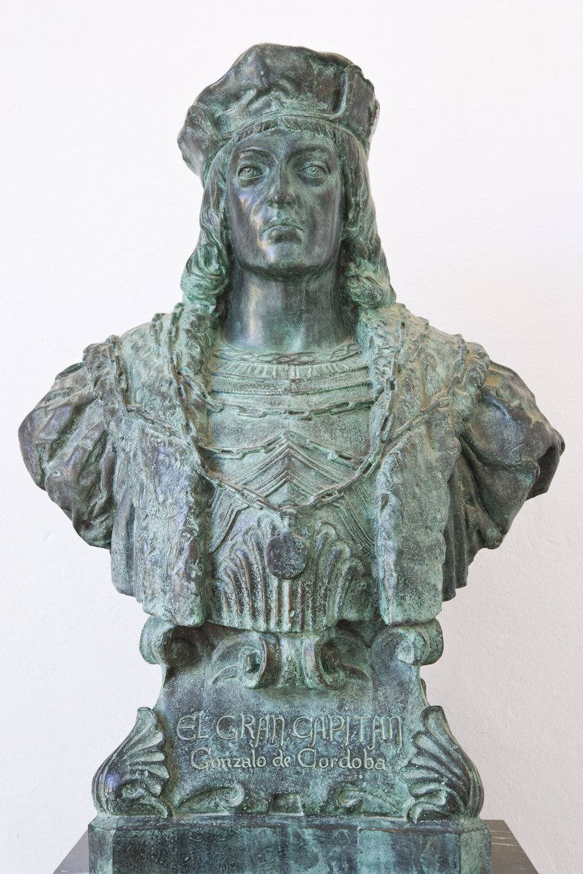 Den store kaptajn Gonzalo de Cordoba (bronze) af Mateo Inurria
