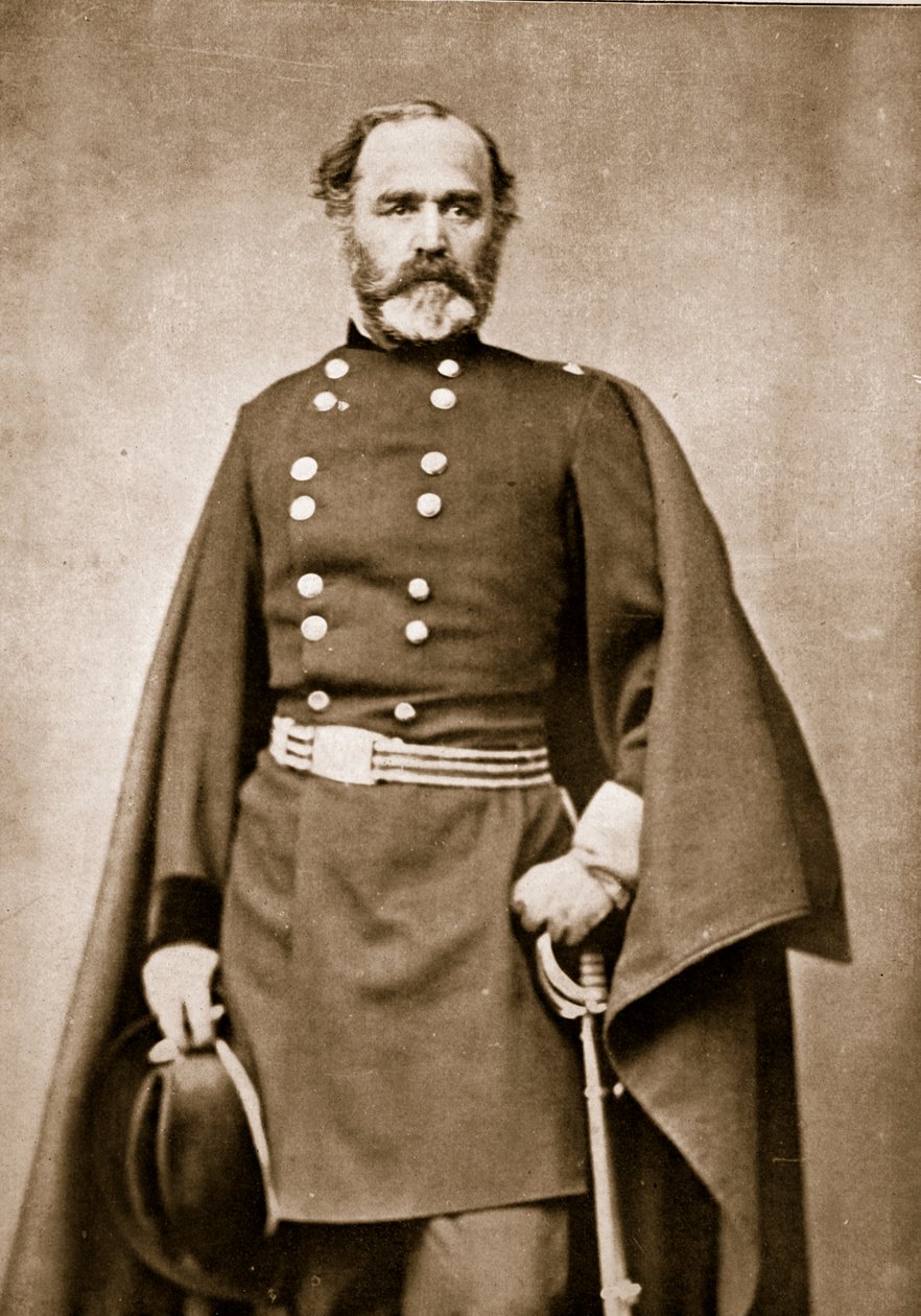 General M. C. Meigs, 1861-65 af Mathew B. Brady