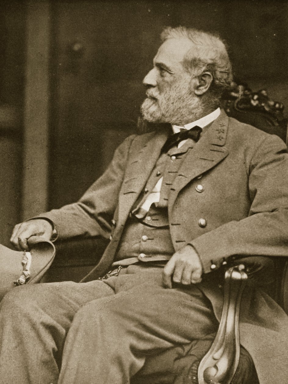 General Robert E. Lee i hans hus i Richmond, april 1865 af Mathew B. Brady
