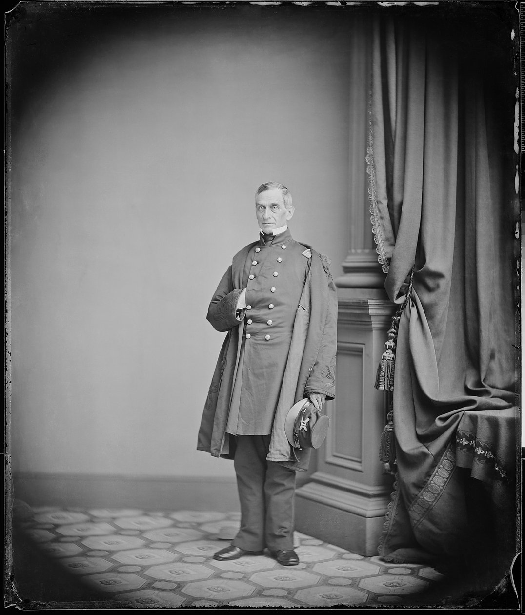 Maj. Robert Anderson, sidst i april 1861 af Mathew B. Brady