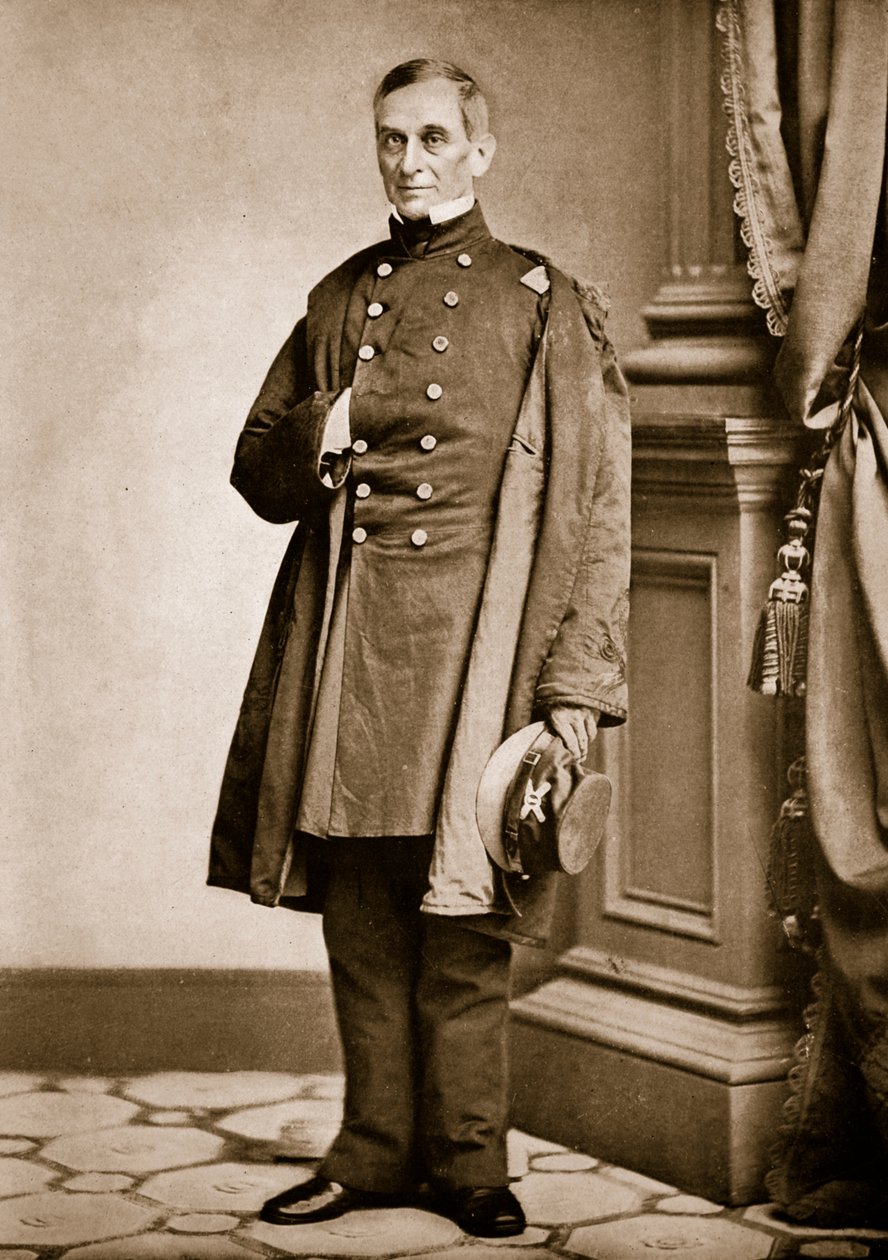 Major Robert Anderson, 1861-65 af Mathew B. Brady