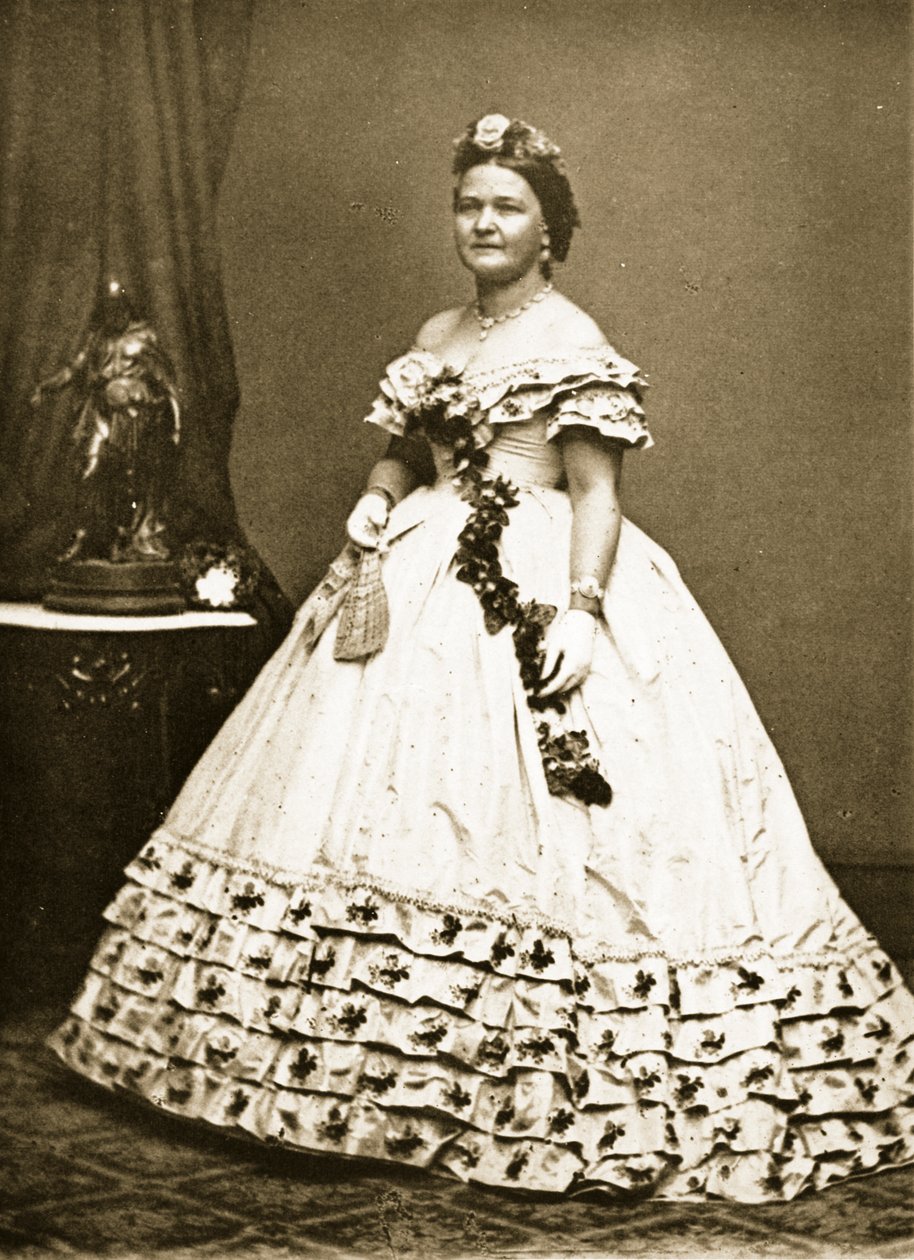 Mary Todd Lincoln, 1865 af Mathew B. Brady