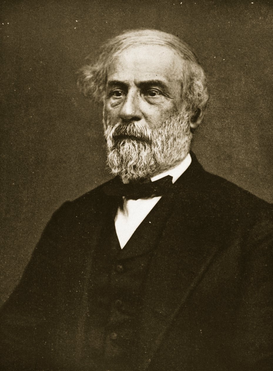 Robert E. Lee, 1861-65 af Mathew B. Brady