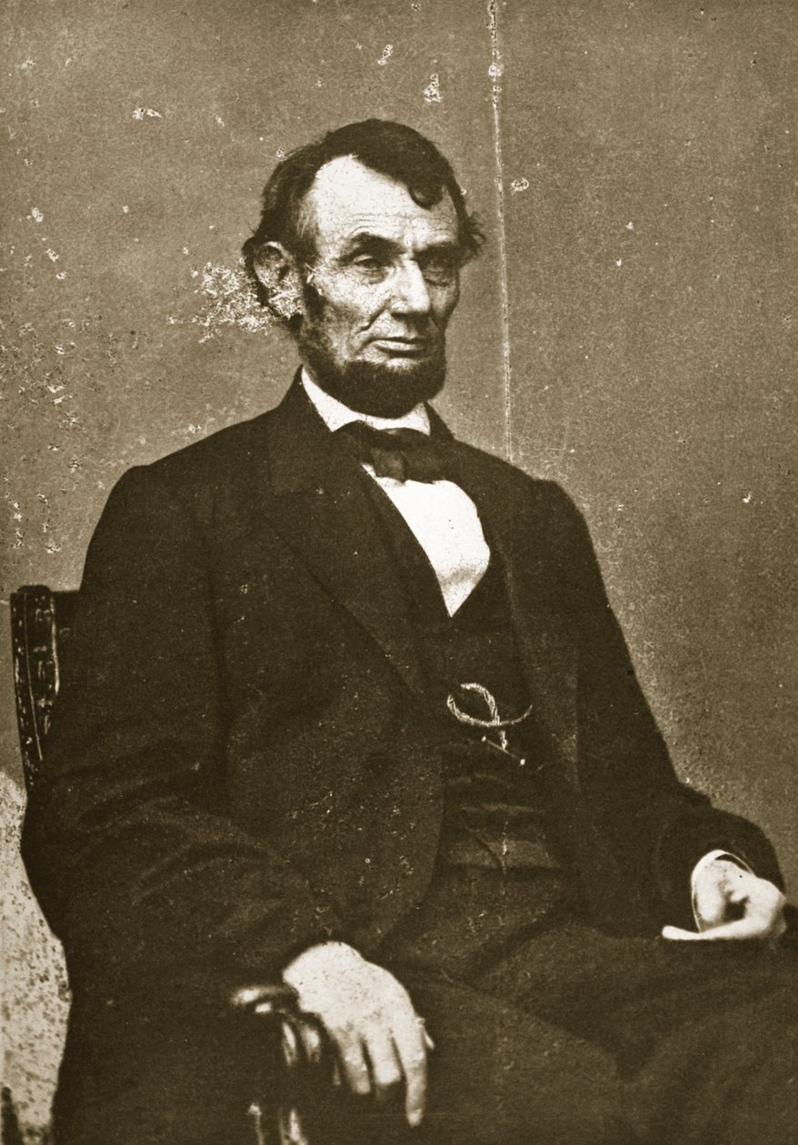 "Brady Lincoln": portræt af Abraham Lincoln, 1894 af Mathew B. Brady