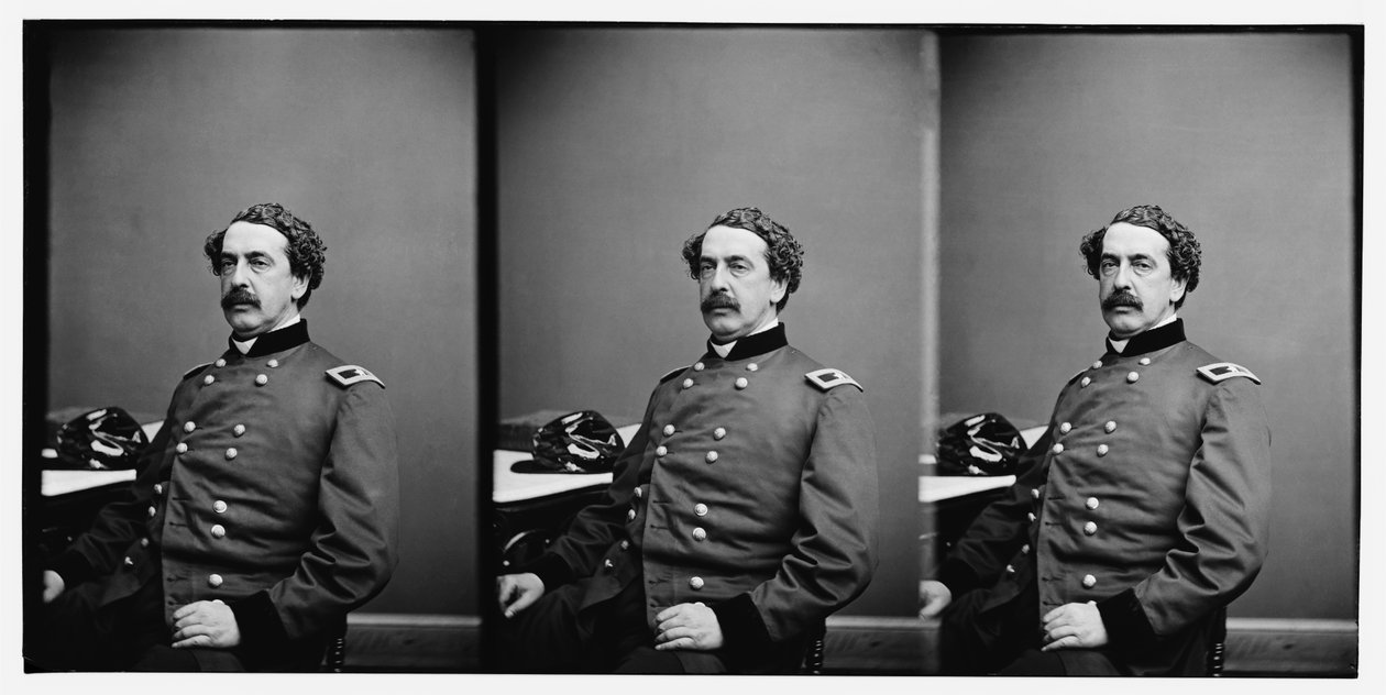 Fagforeningsbrig. Gen. Abner Doubleday, begyndelsen af 1862 af Mathew B. Brady