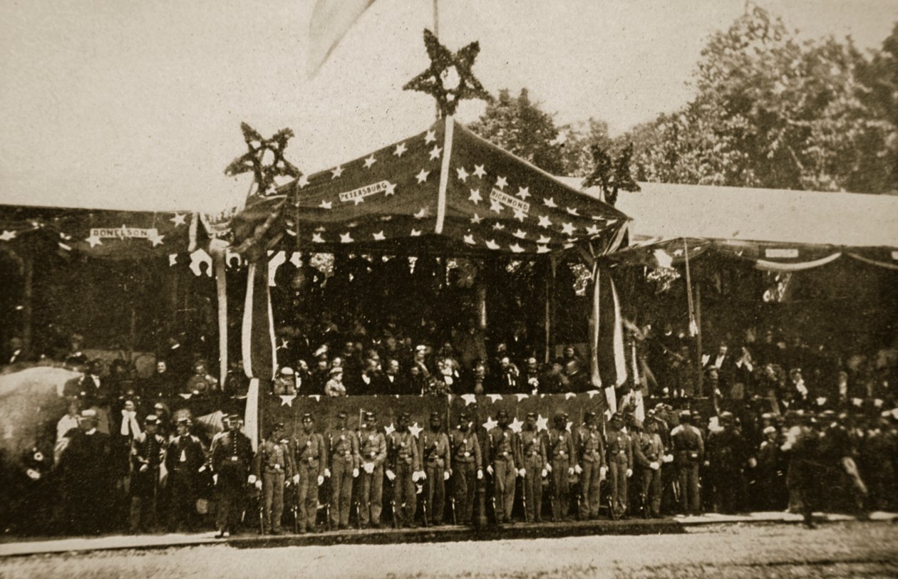 Se tilbagevendende tropper til Washington, 1861-65 af Mathew B. Brady