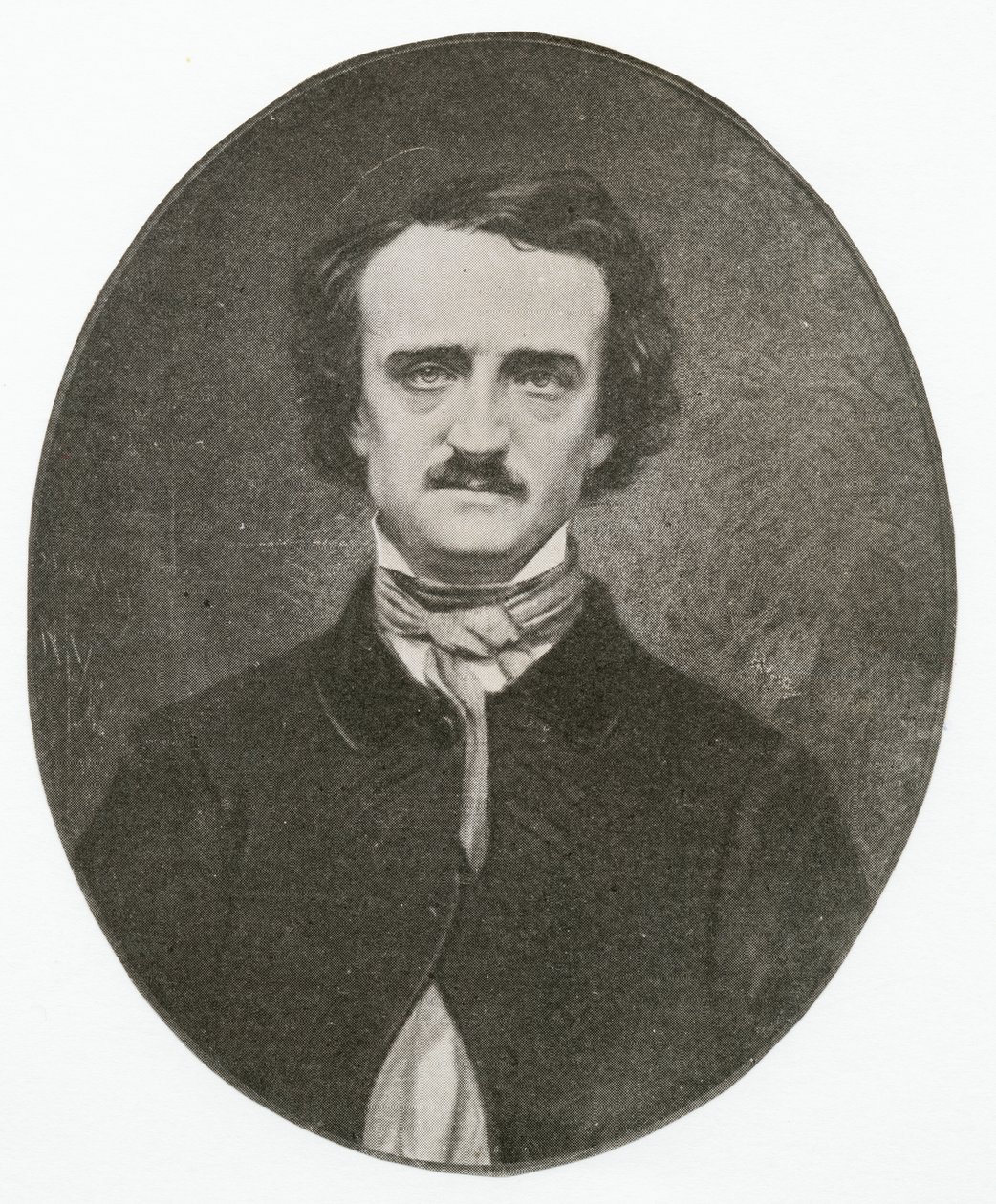 Edgar Allan Poe (1809-1849) af Mathew B. Brady